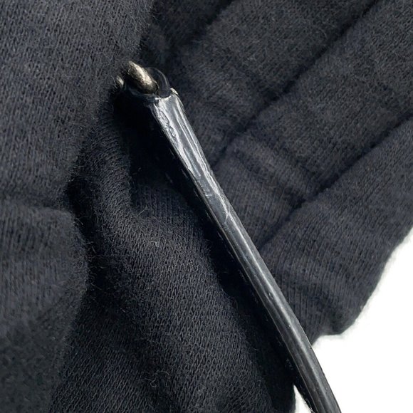 SAINT LAURENT Black Leather Shoulder Bag - Picture 12 of 16